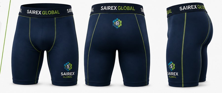 Baseball Compression Shorts — custom manufacturing by SAIREX Global