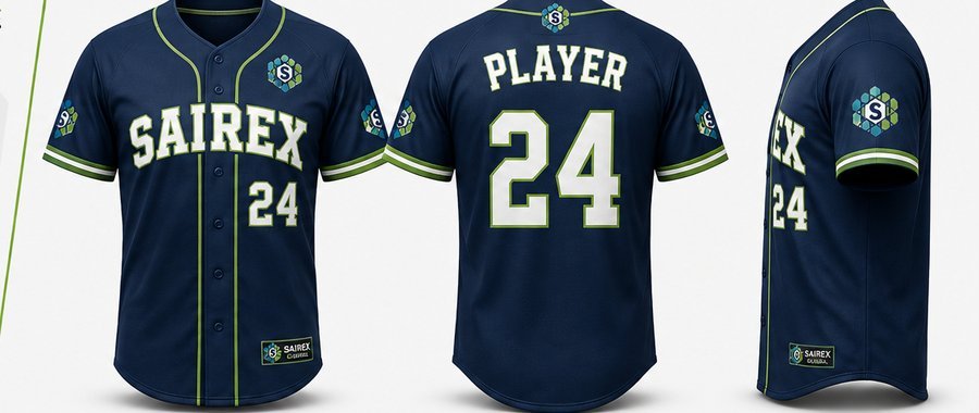 Baseball Jerseys — custom manufacturing by SAIREX Global