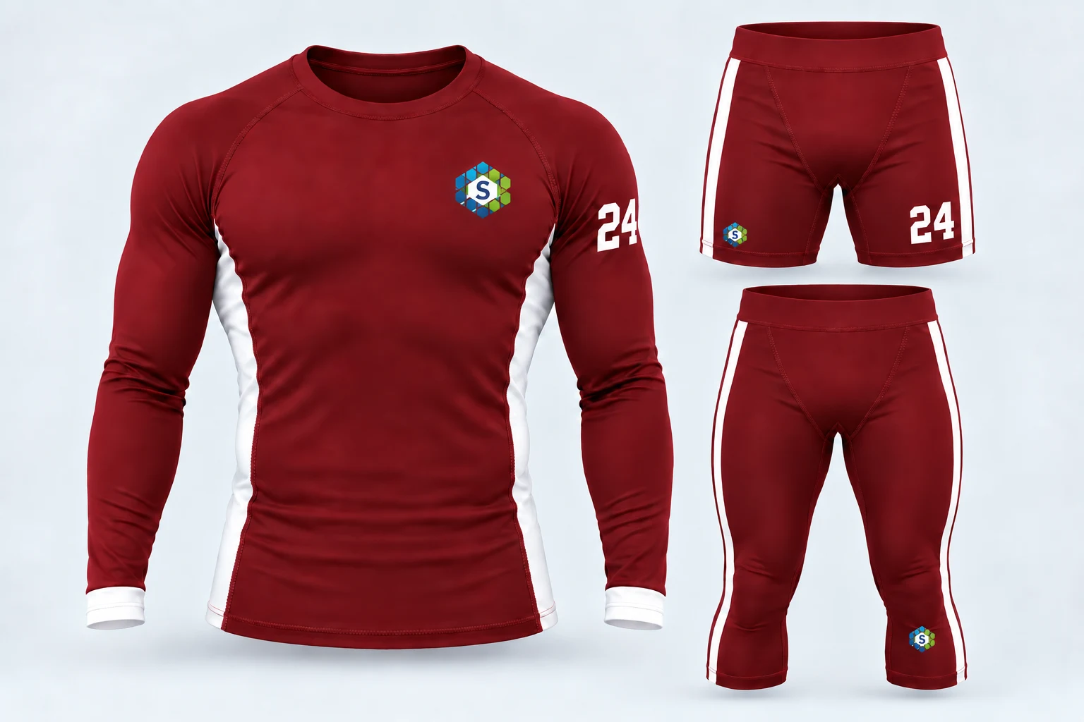 Basketball Compression Wear (Shirts, Shorts & 3/4 Tights) — custom manufacturing by SAIREX Global
