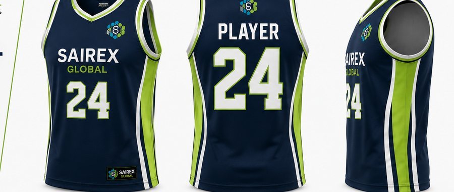 Basketball Jerseys — custom manufacturing by SAIREX Global