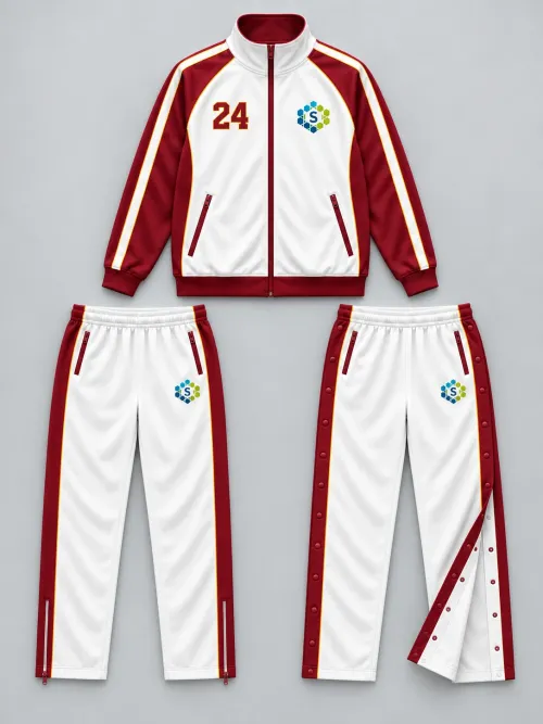 Basketball Warm-Up Tracksuits detail 1