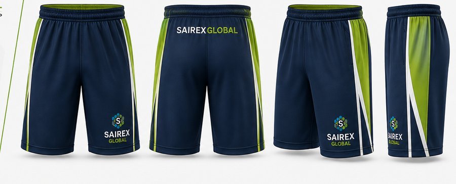 Soccer Shorts — custom manufacturing by SAIREX Global