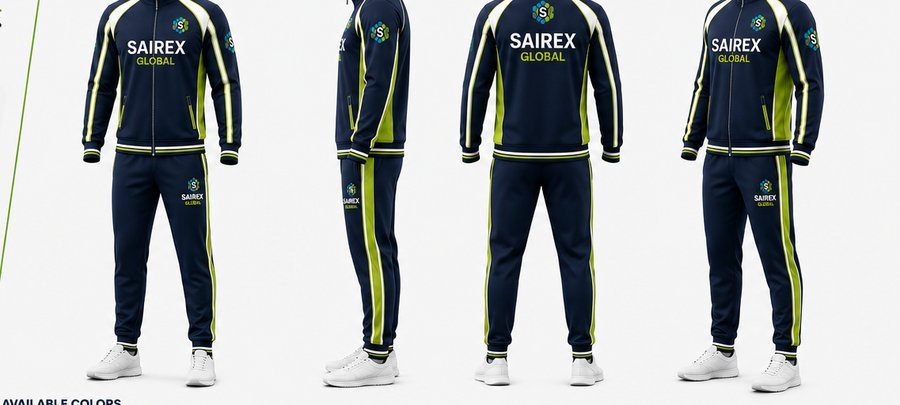 Soccer Tracksuits — custom manufacturing by SAIREX Global